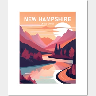 NEW HAMPSHIRE Posters and Art